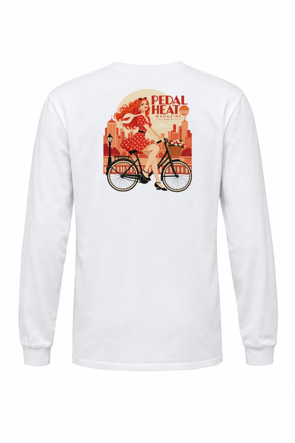 "Pedal Heart Issue 15" Unisex Longsleeve T-shirt | Gildan 2400
