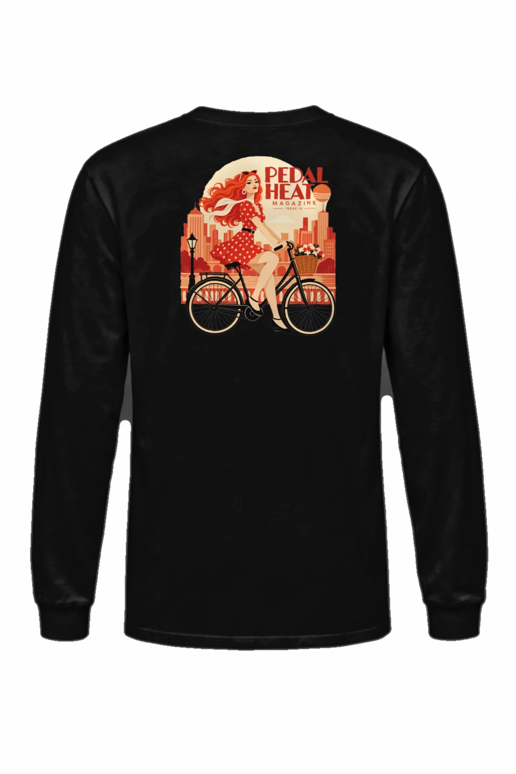 "Pedal Heart Issue 15" Unisex Longsleeve T-shirt | Gildan 2400