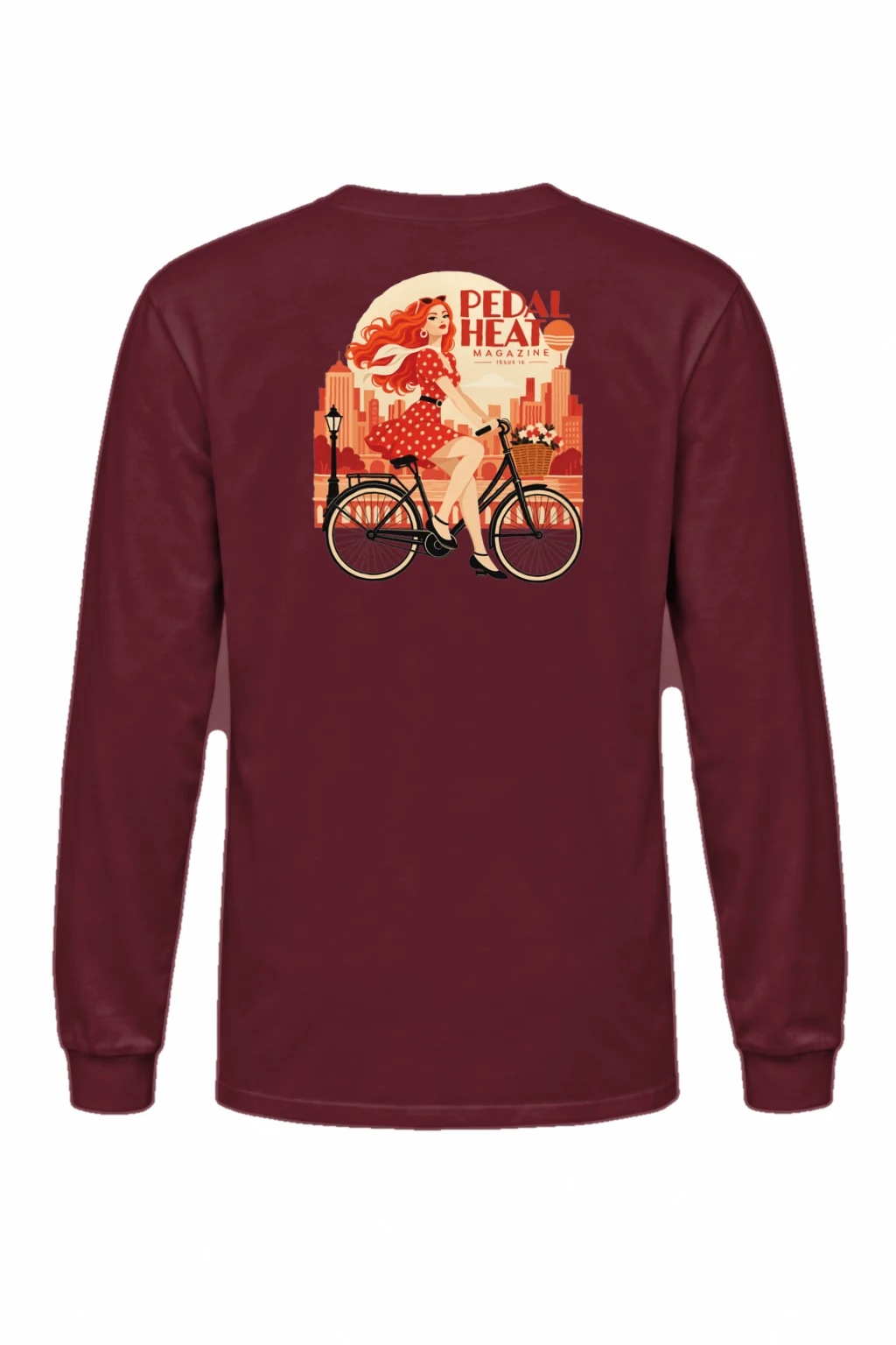 "Pedal Heart Issue 15" Unisex Longsleeve T-shirt | Gildan 2400