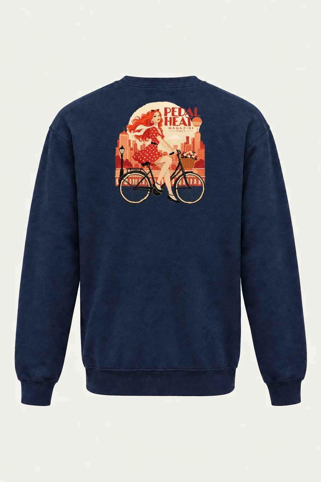 "Pedal Heart Magazine" Heavy Blend Unisex Crewneck Sweatshirt | Gildan 18000