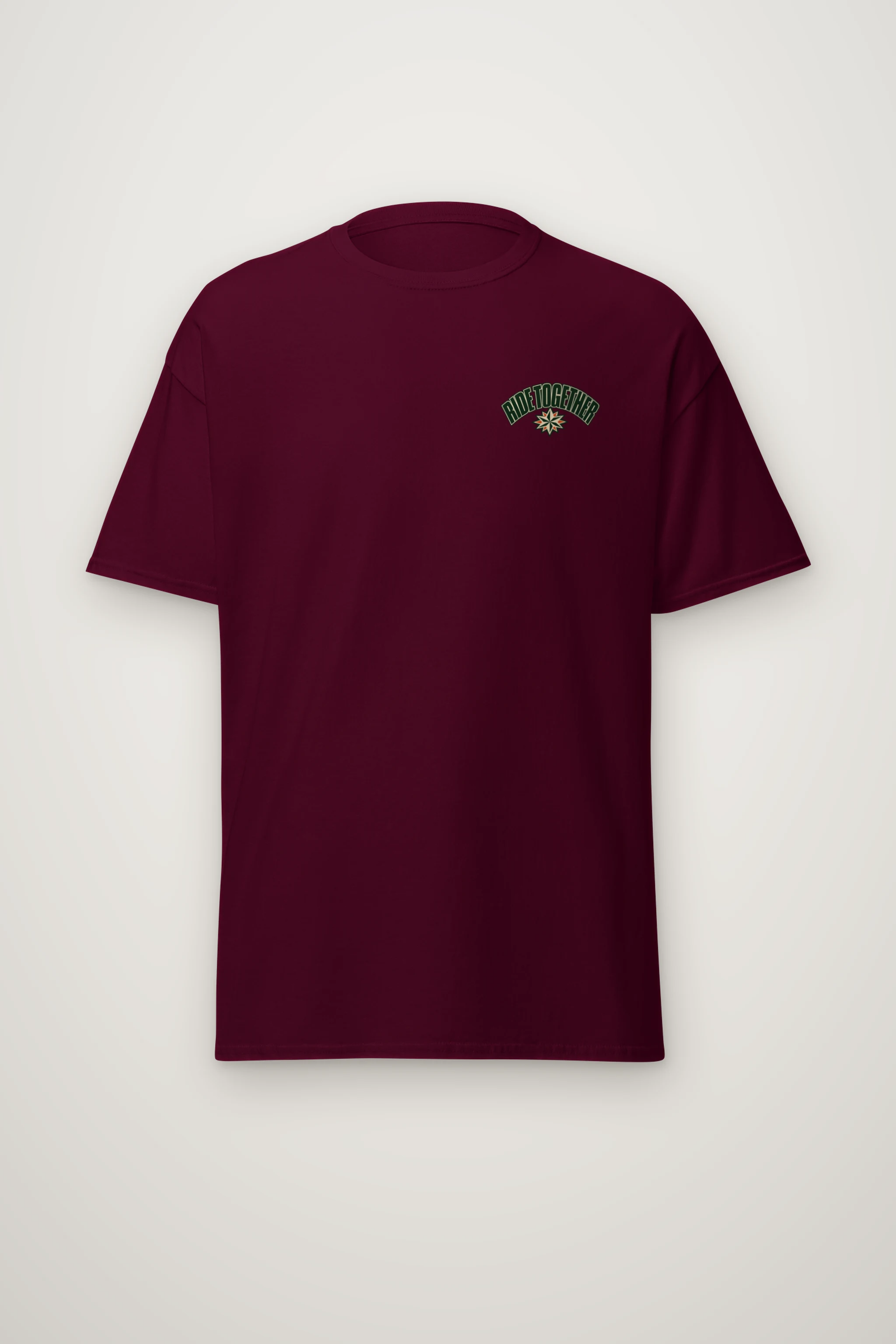 "Pedal & Progress" Heavyweight Unisex Crewneck T-shirt