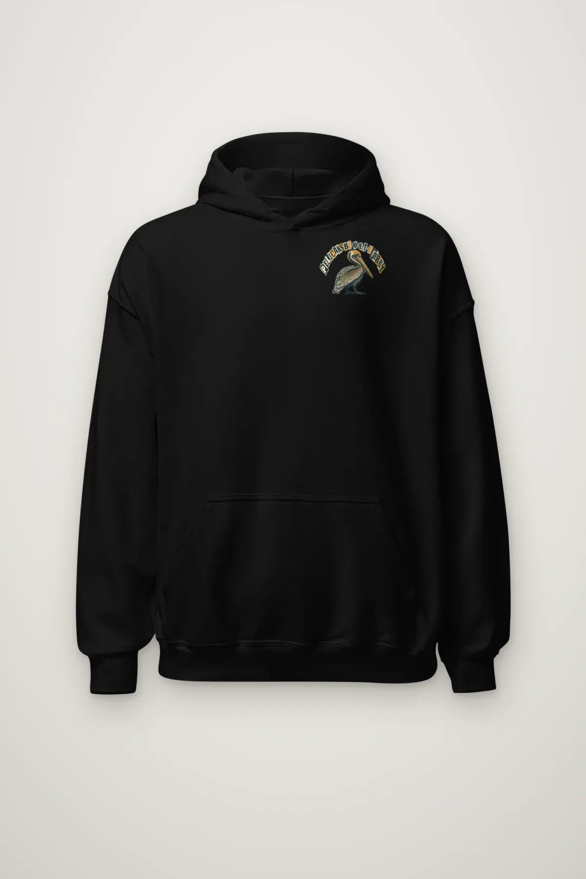 "Pelicans Before the Ferry" Heavy Blend Unisex Pullover Hoodie