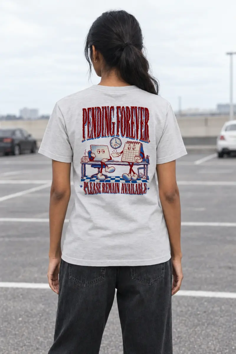 "Pending Forever" Heavyweight Unisex Crewneck T-shirt | Gildan 5000