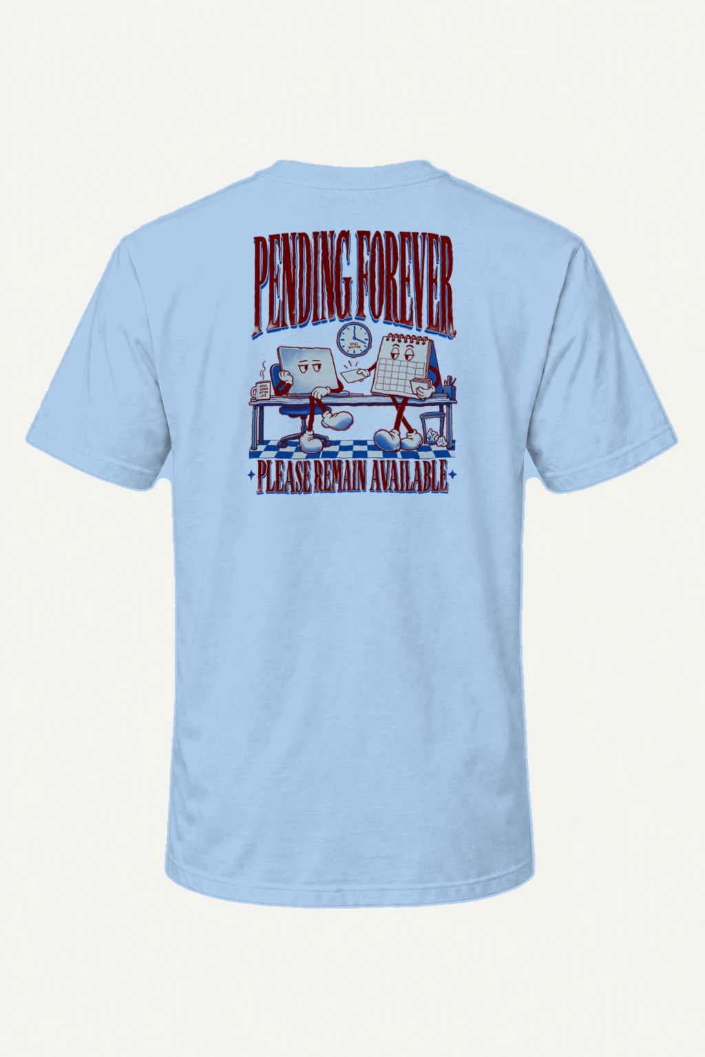 "Pending Forever" Heavyweight Unisex Crewneck T-shirt | Gildan 5000