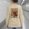 "Peonies Before the Guests" Unisex Longsleeve T-shirt