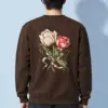 "Peony Ribbon Bouquet" Heavy Blend Unisex Crewneck Sweatshirt