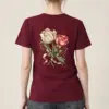 "Peony Ribbon Bouquet" Heavyweight Unisex Crewneck T-shirt