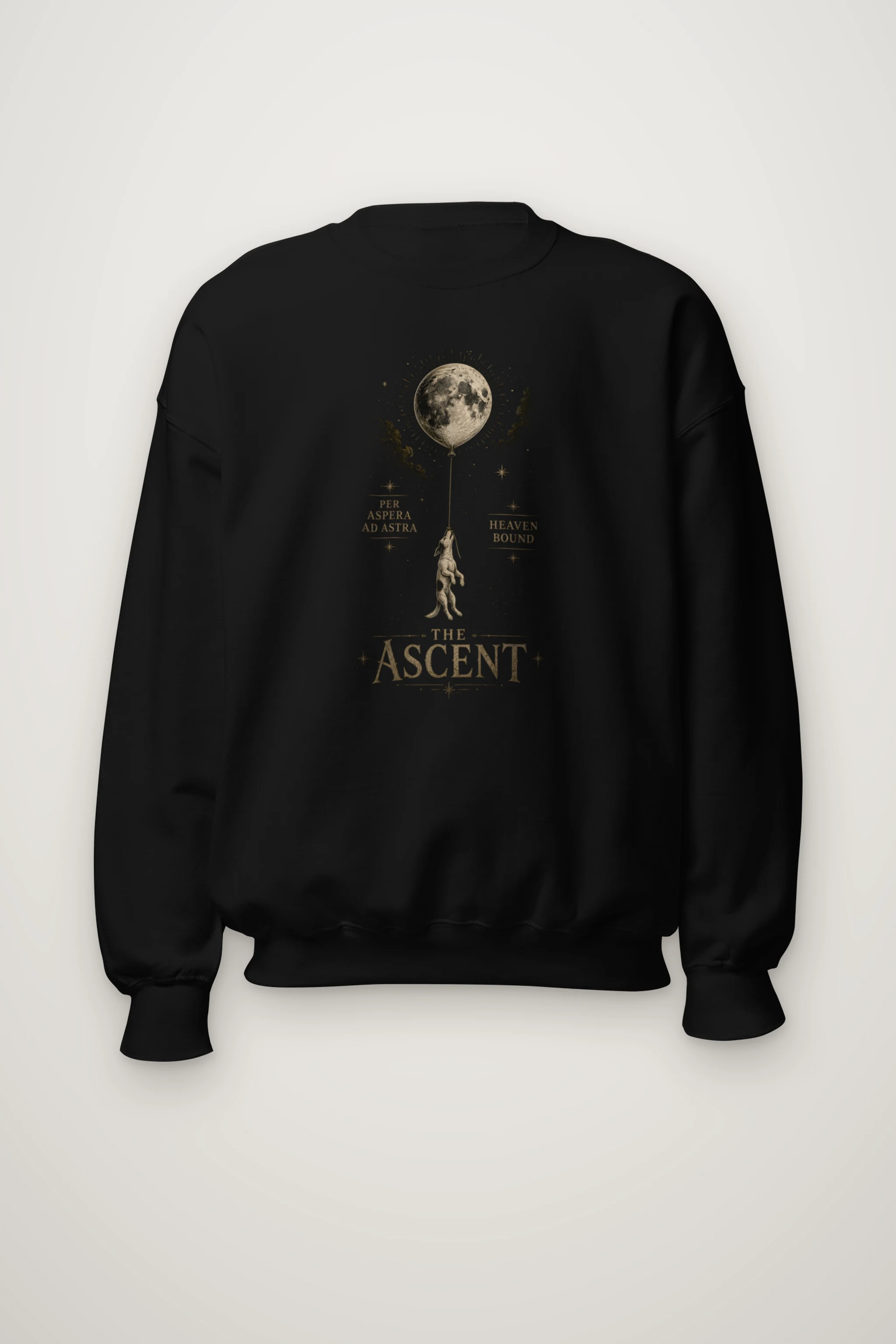 "Per Aspera Ad Astra" Heavy Blend Unisex Crewneck Sweatshirt