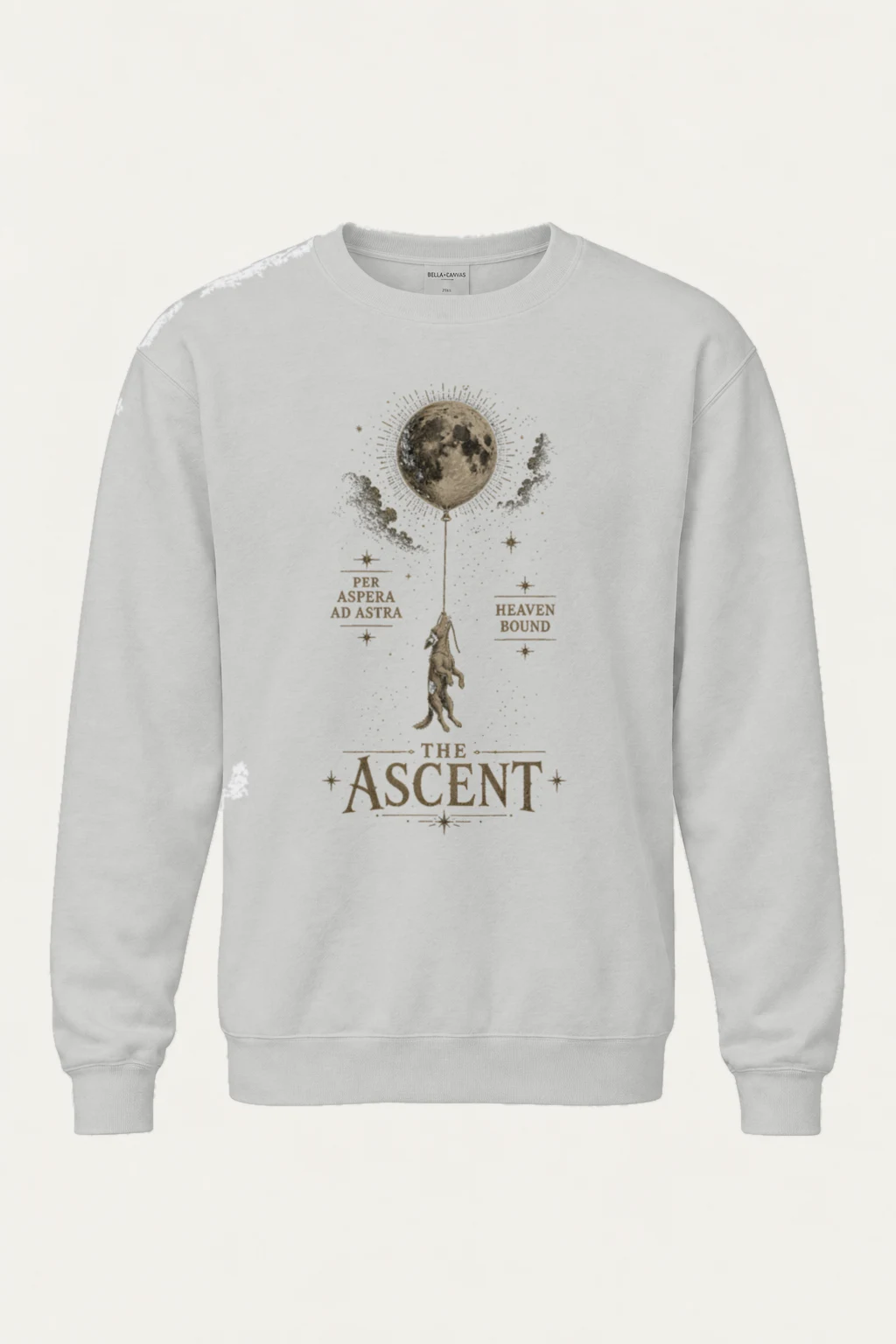 "Per Aspera Ad Astra" Heavy Blend Unisex Crewneck Sweatshirt | Gildan 18000