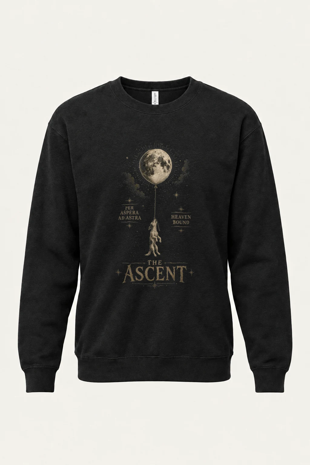 "Per Aspera Ad Astra" Heavy Blend Unisex Crewneck Sweatshirt | Gildan 18000