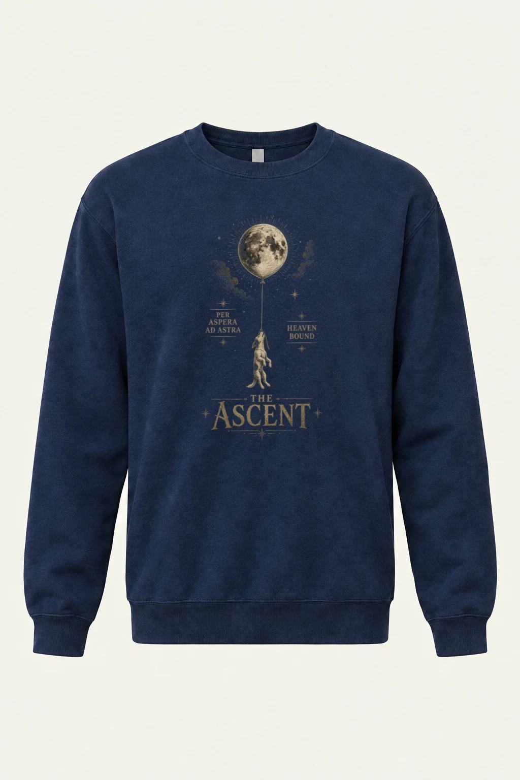 "Per Aspera Ad Astra" Heavy Blend Unisex Crewneck Sweatshirt | Gildan 18000