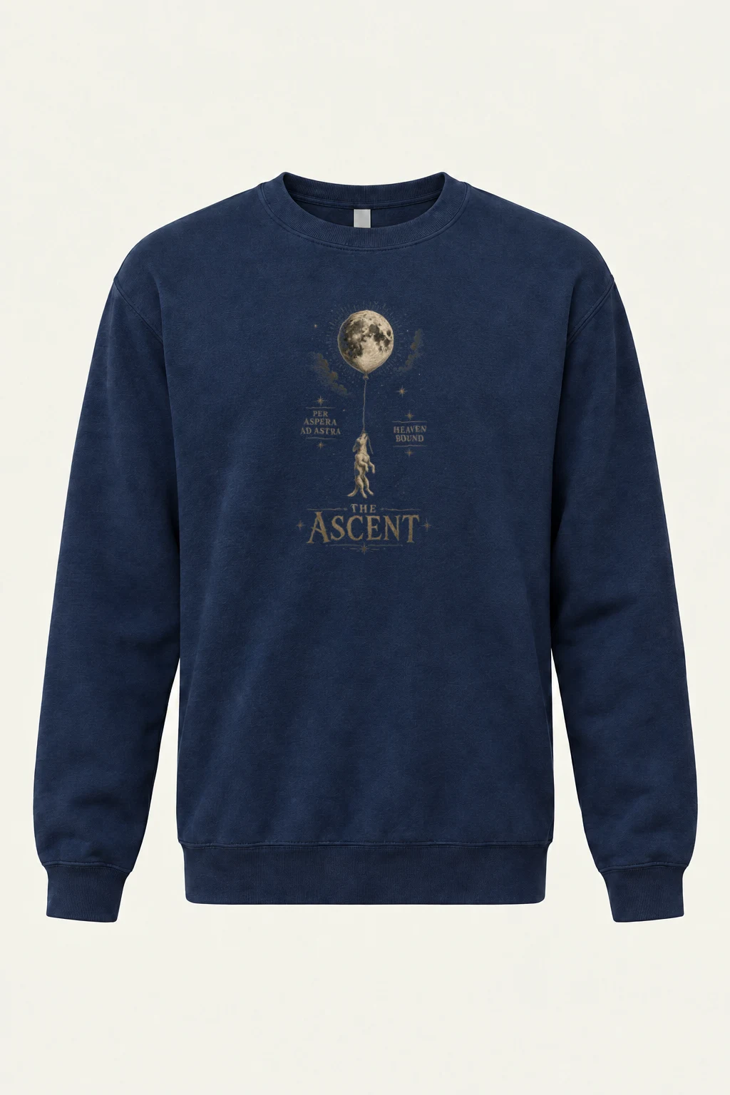 "Per Aspera Ad Astra" Heavy Blend Unisex Crewneck Sweatshirt | Gildan 18000