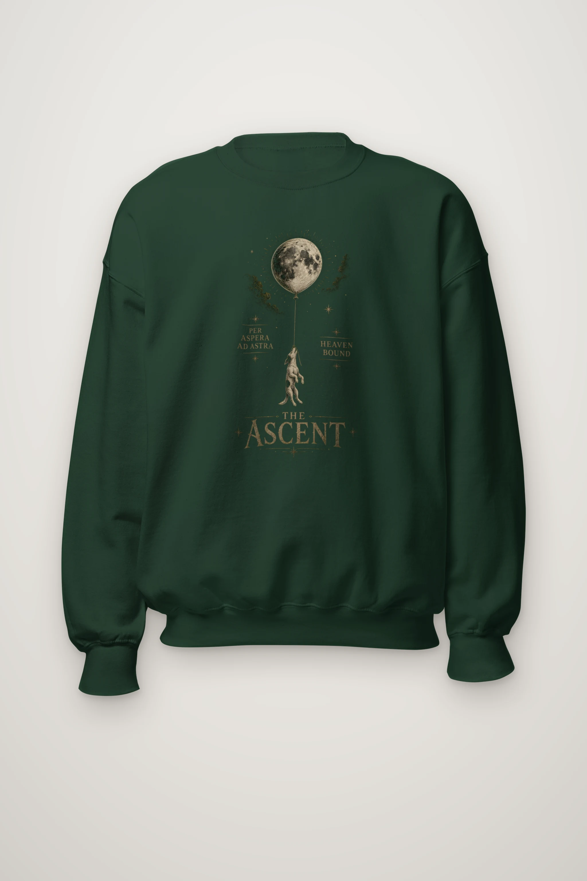 "Per Aspera Ad Astra" Heavy Blend Unisex Crewneck Sweatshirt