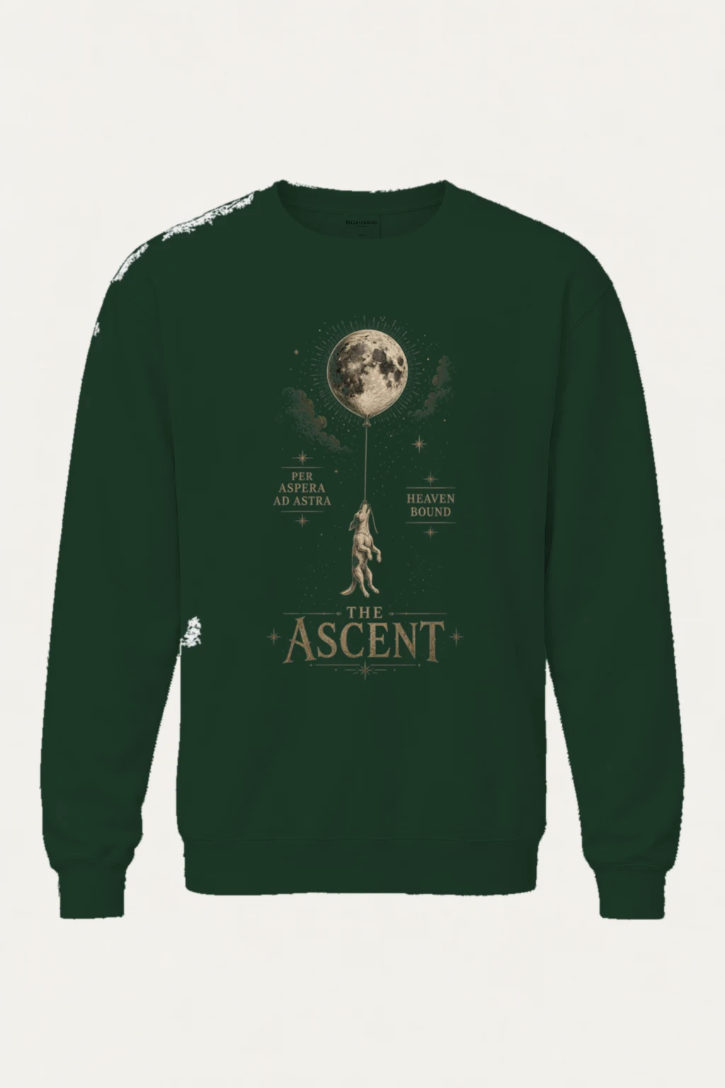 "Per Aspera Ad Astra" Heavy Blend Unisex Crewneck Sweatshirt | Gildan 18000