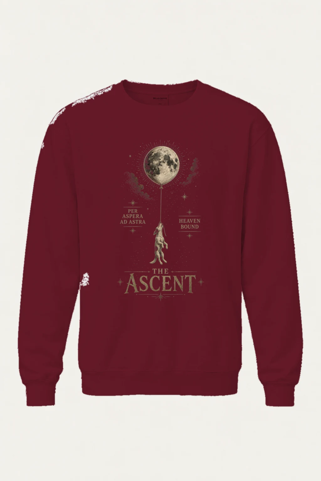 "Per Aspera Ad Astra" Heavy Blend Unisex Crewneck Sweatshirt | Gildan 18000