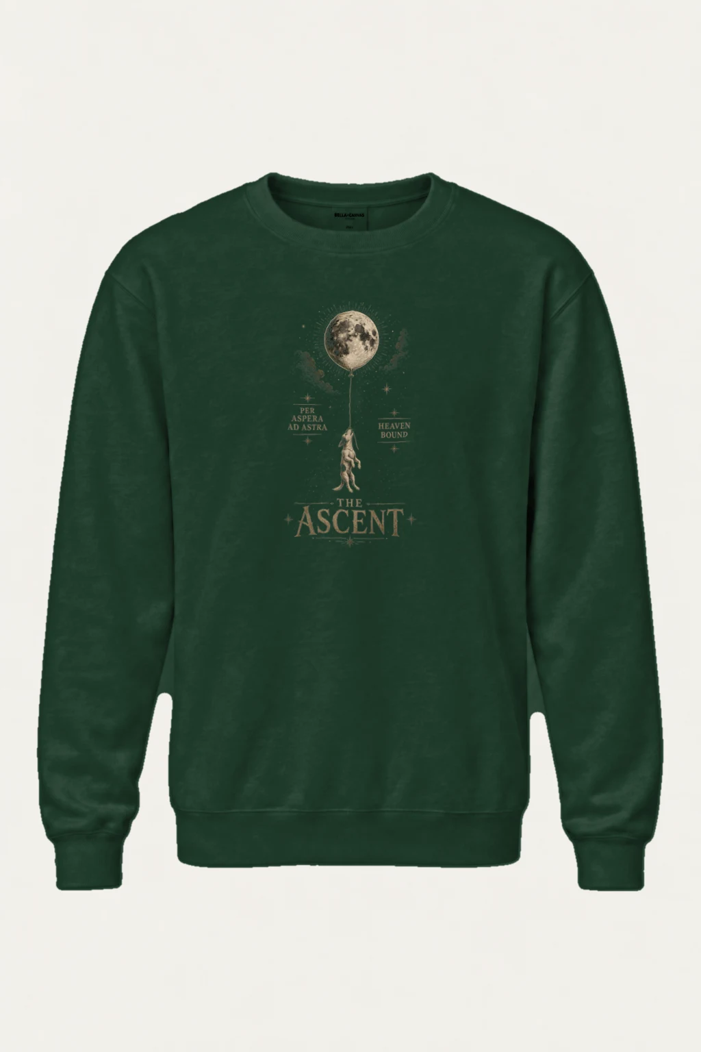 "Per Aspera Ad Astra" Heavy Blend Unisex Crewneck Sweatshirt | Gildan 18000