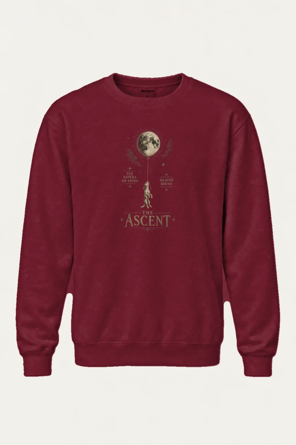 "Per Aspera Ad Astra" Heavy Blend Unisex Crewneck Sweatshirt | Gildan 18000