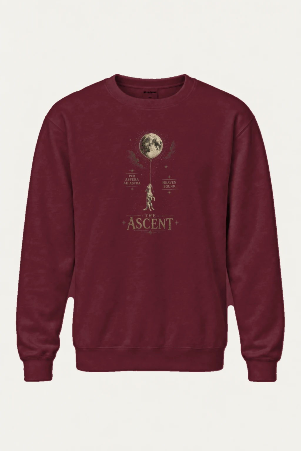 "Per Aspera Ad Astra" Heavy Blend Unisex Crewneck Sweatshirt | Gildan 18000