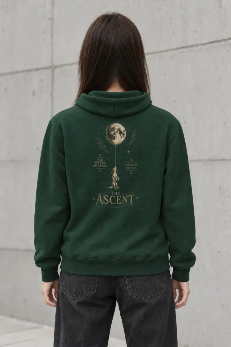 "Per Aspera Ad Astra" Heavy Blend Unisex Pullover Hoodie