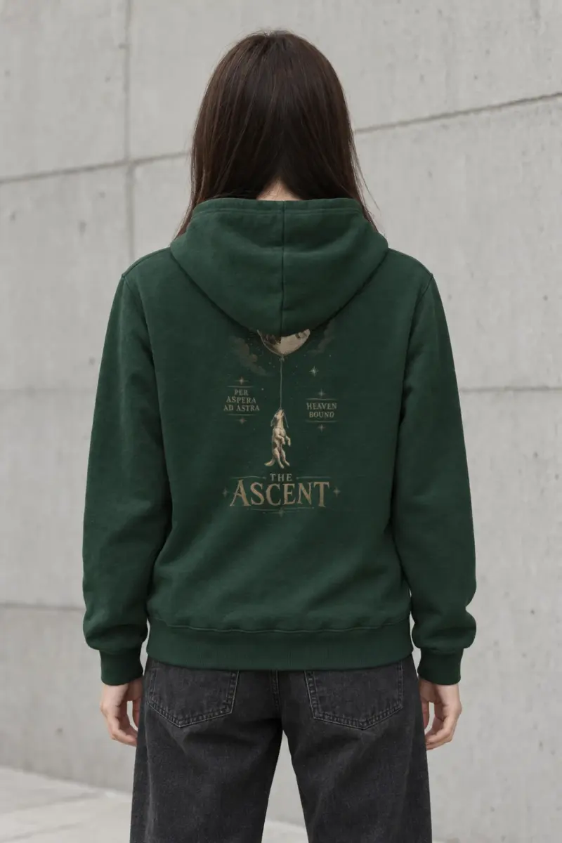 "Per Aspera Ad Astra" Heavy Blend Unisex Pullover Hoodie