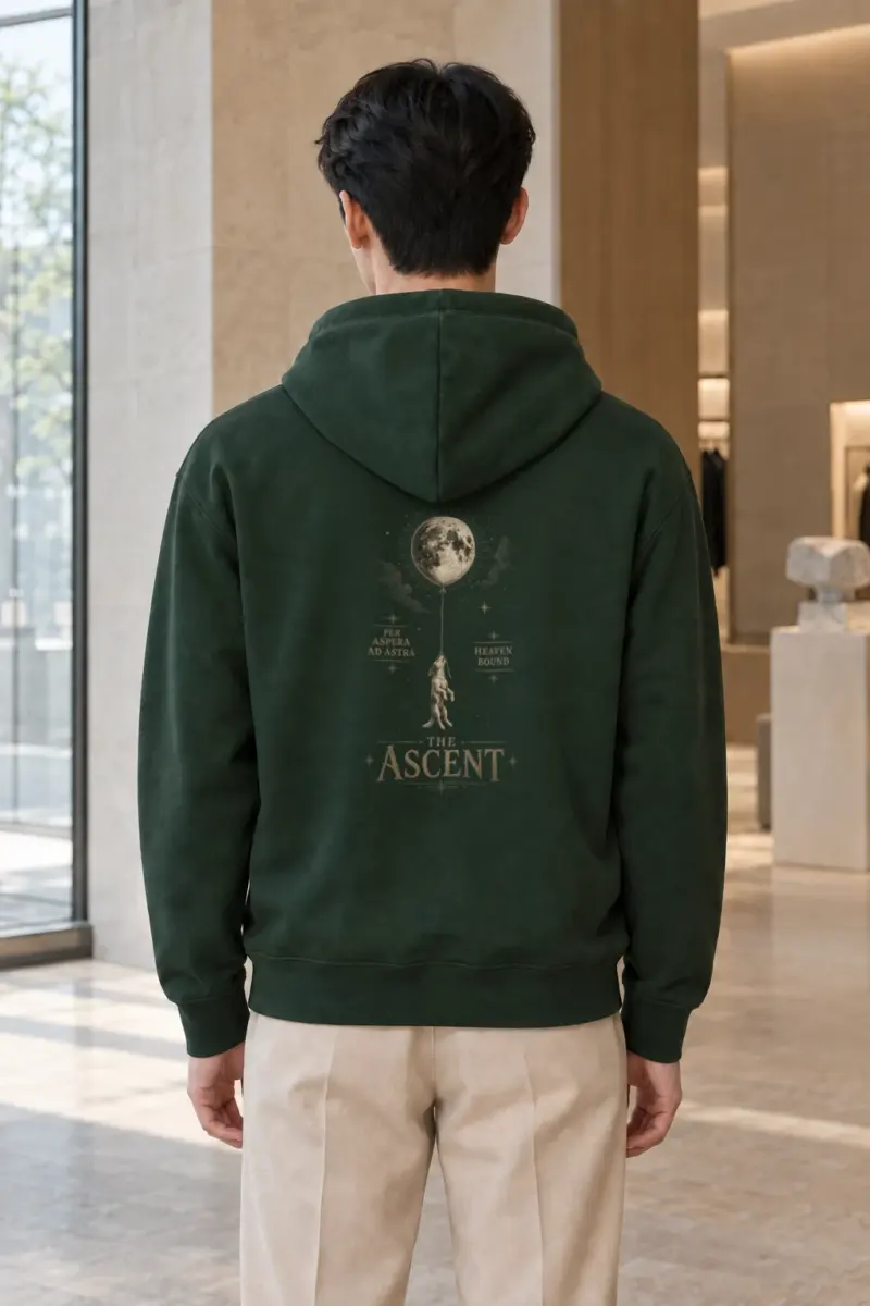 "Per Aspera Ad Astra" Heavy Blend Unisex Pullover Hoodie | Gildan 18500