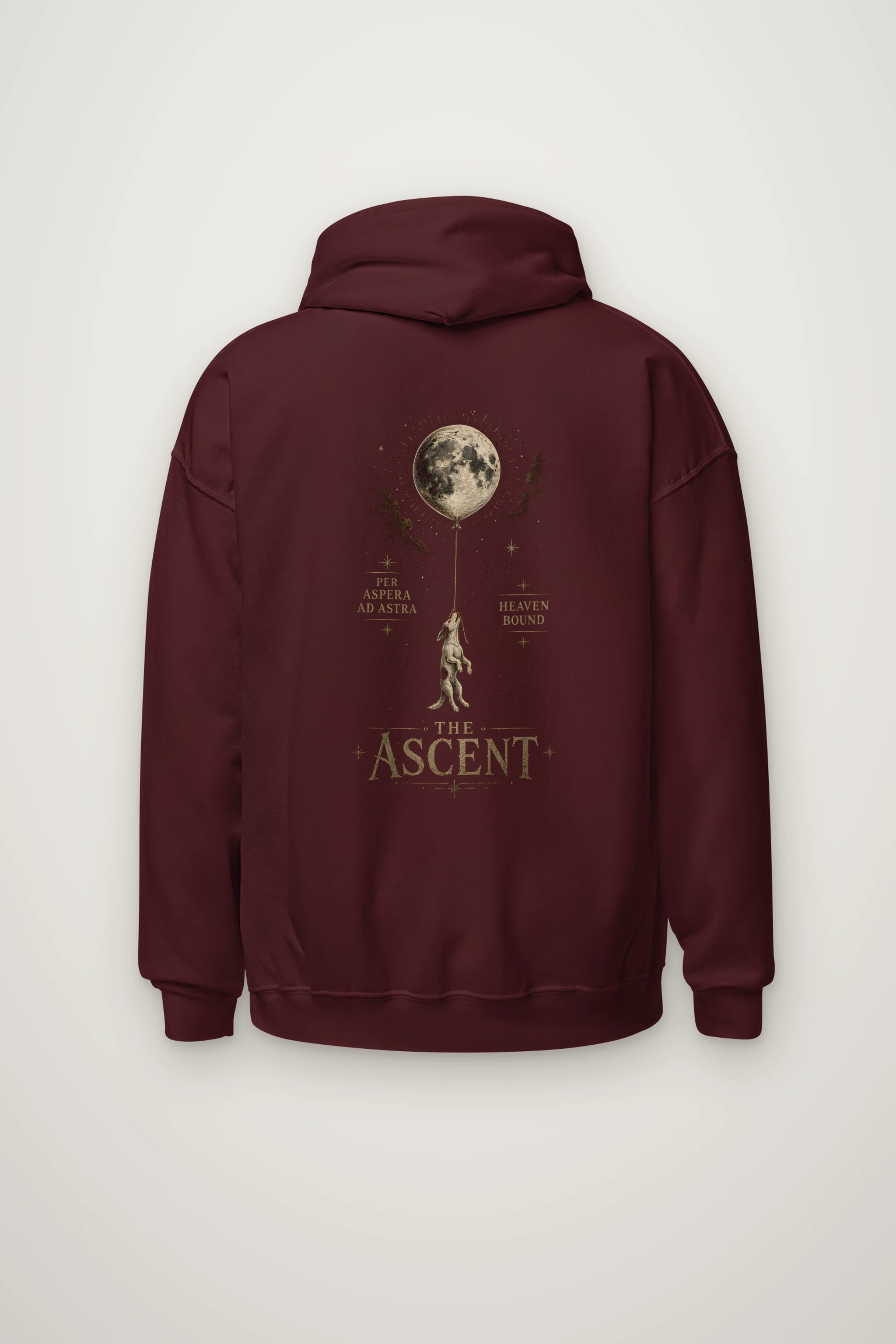 "Per Aspera Ad Astra" Heavy Blend Unisex Pullover Hoodie