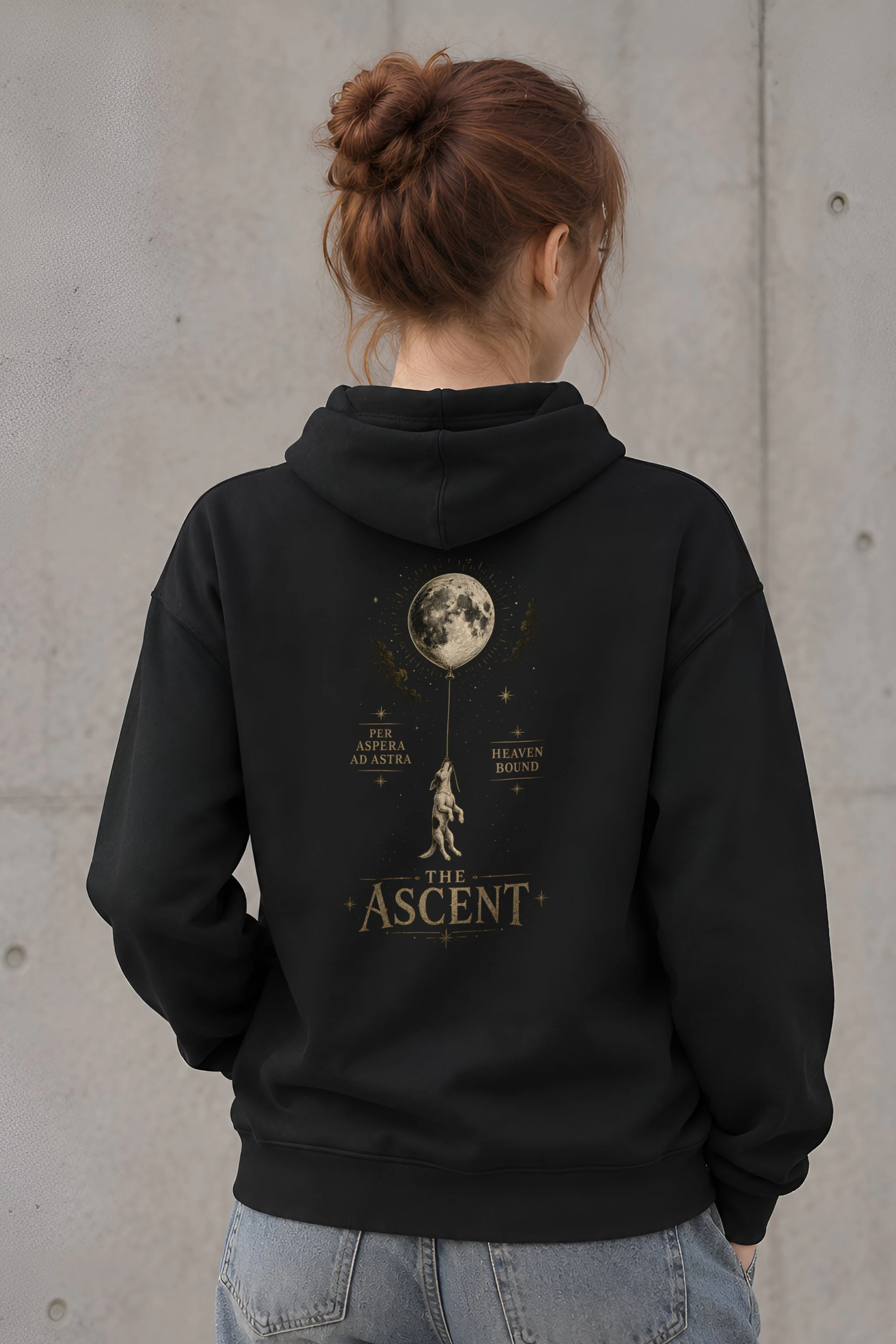 "Per Aspera Ad Astra" 1 Pullover Hoodie