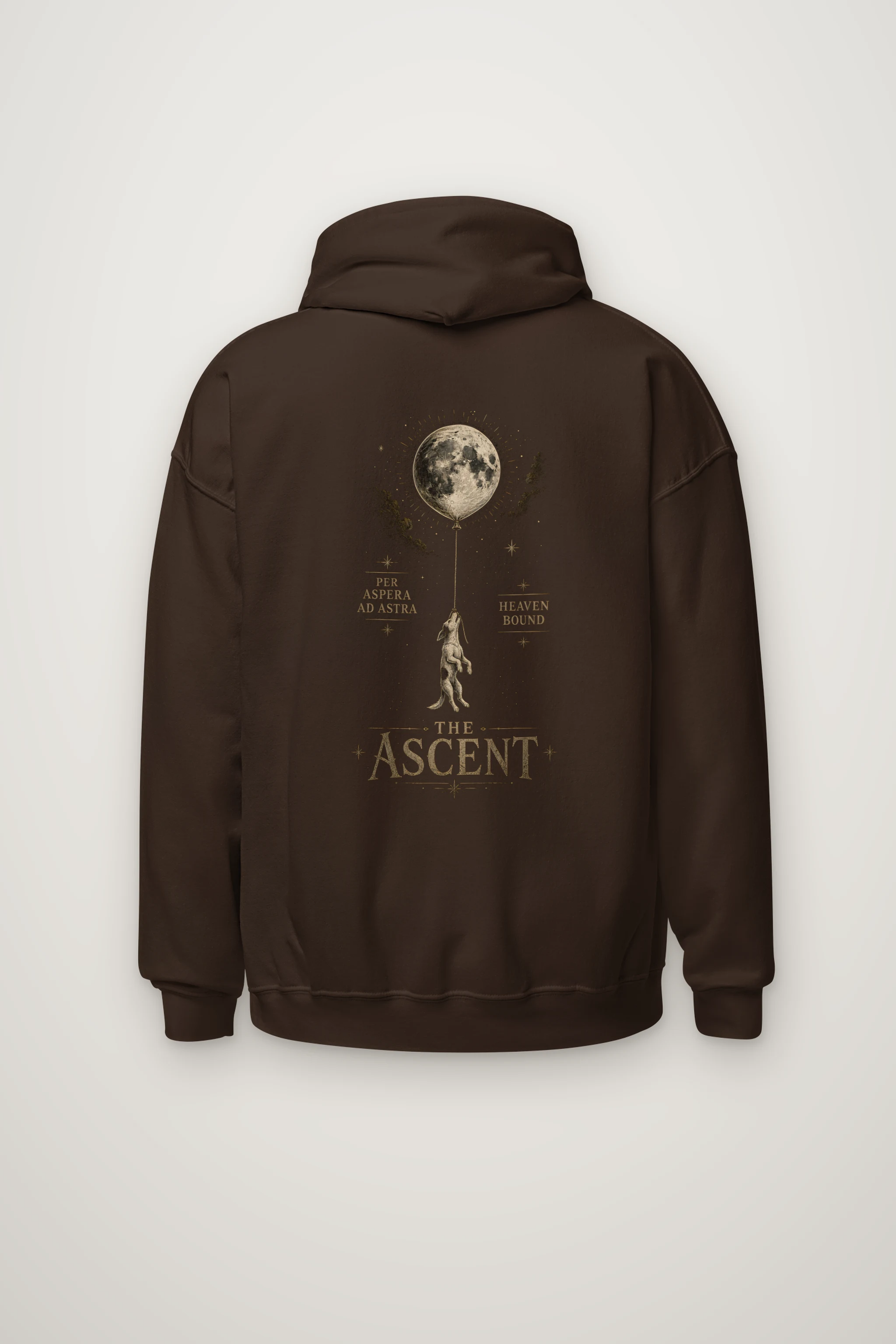 "Per Aspera Ad Astra" Heavy Blend Unisex Pullover Hoodie