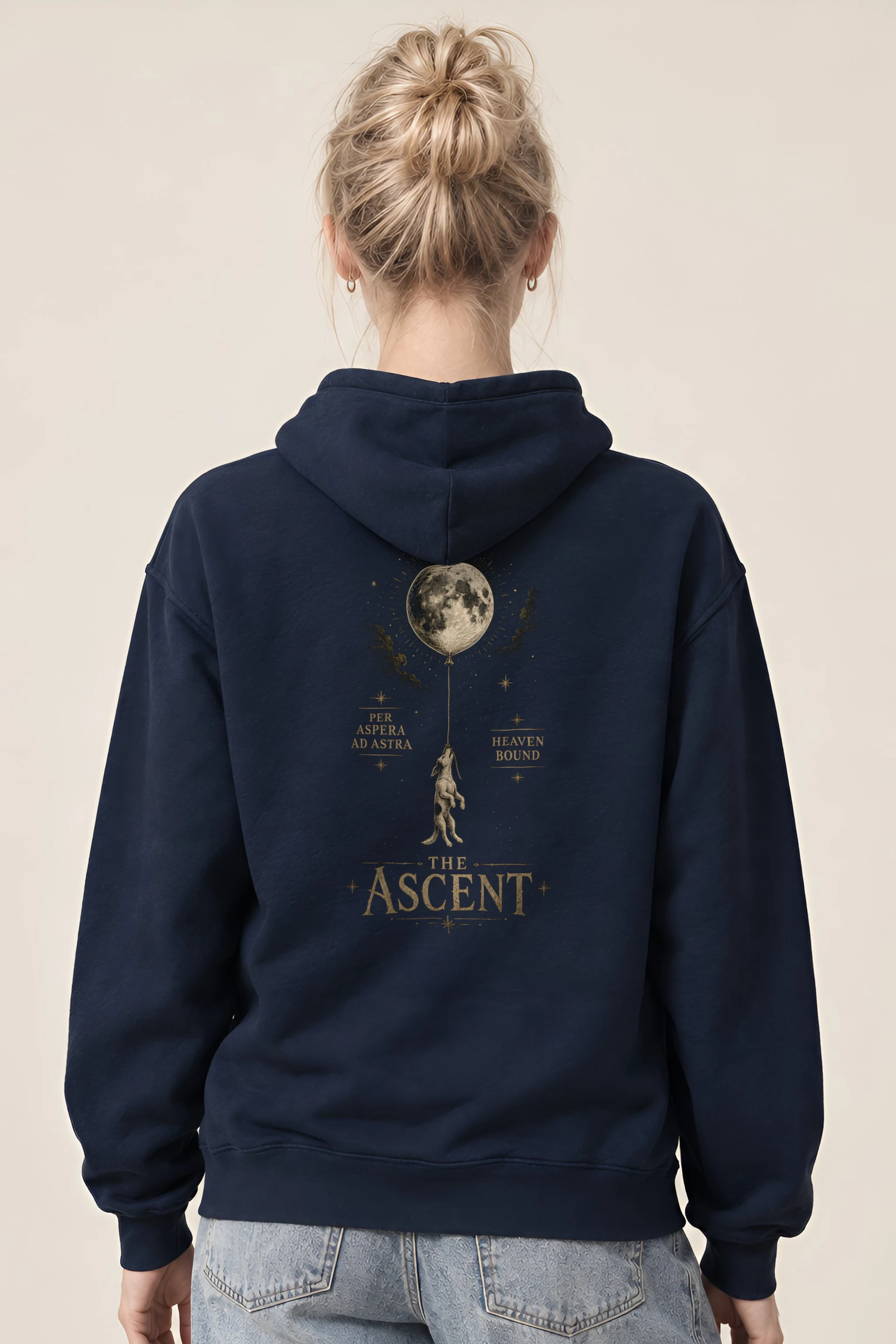 "Per Aspera Ad Astra" 1 Pullover Hoodie