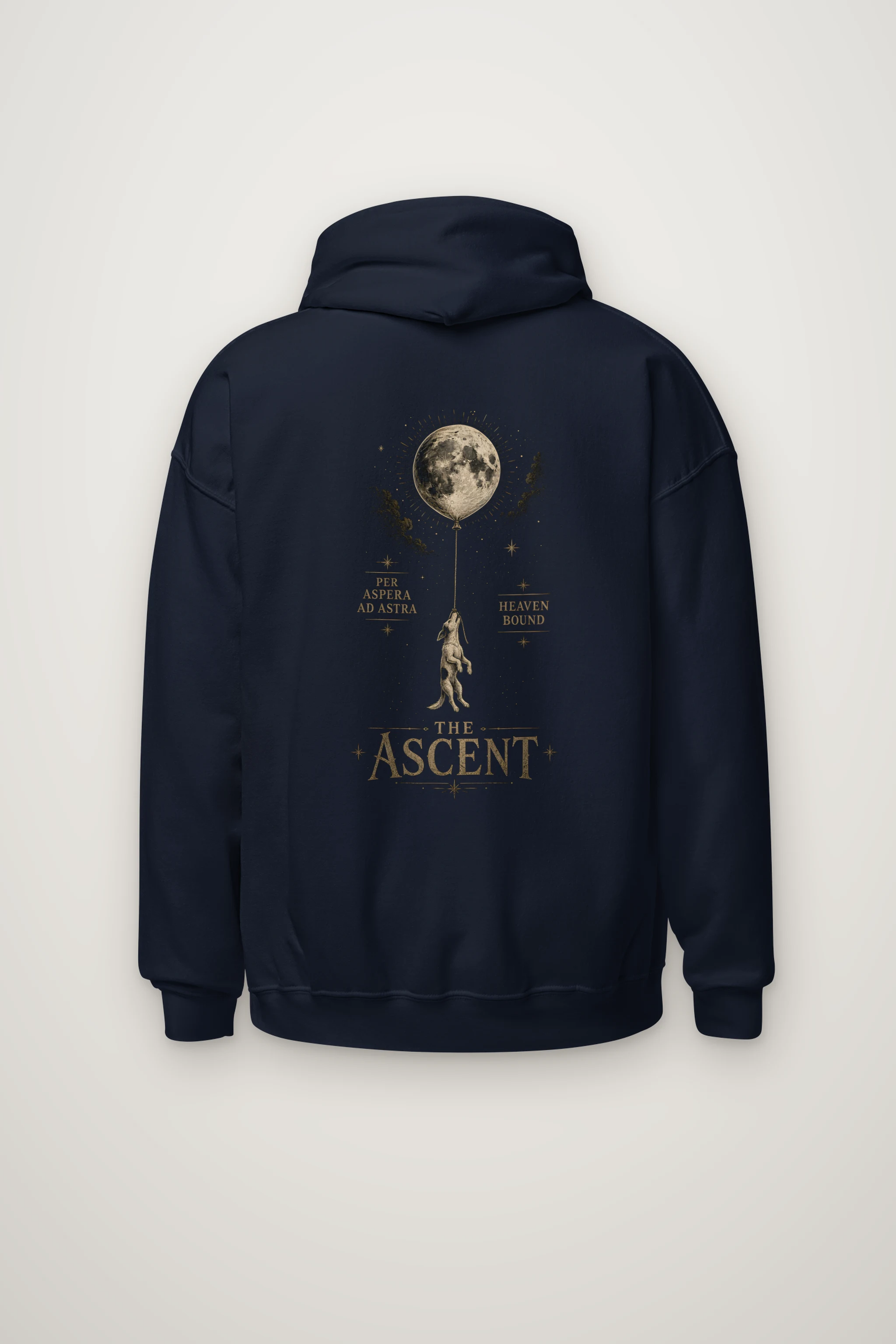 "Per Aspera Ad Astra" Heavy Blend Unisex Pullover Hoodie