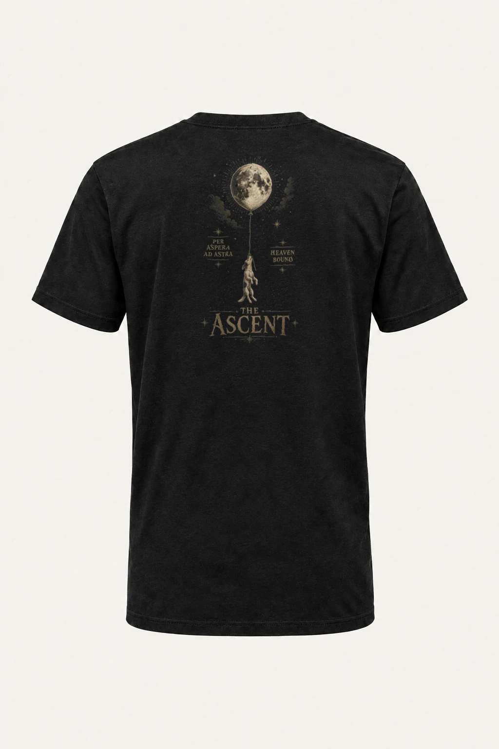 "Per Aspera Ad Astra" Heavyweight Unisex Crewneck T-shirt | Gildan 5000