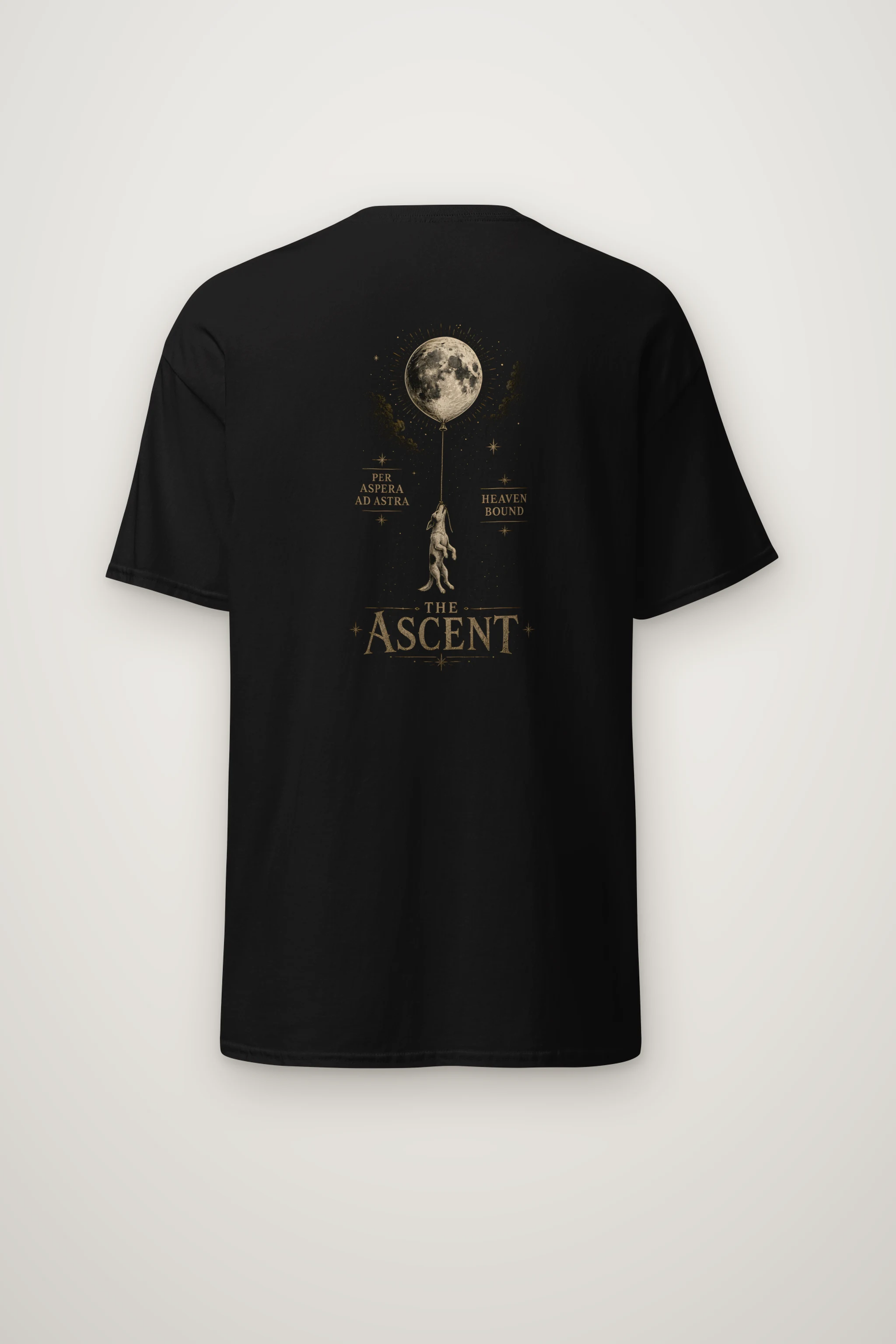 "Per Aspera Ad Astra" Heavyweight Unisex Crewneck T-shirt