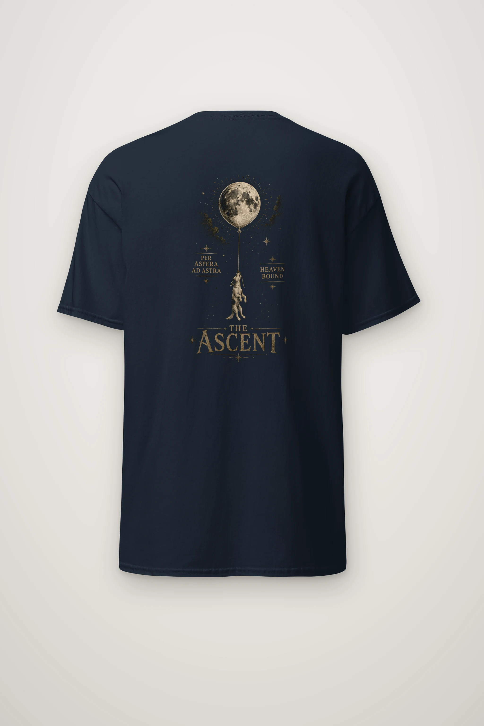 "Per Aspera Ad Astra" Heavyweight Unisex Crewneck T-shirt