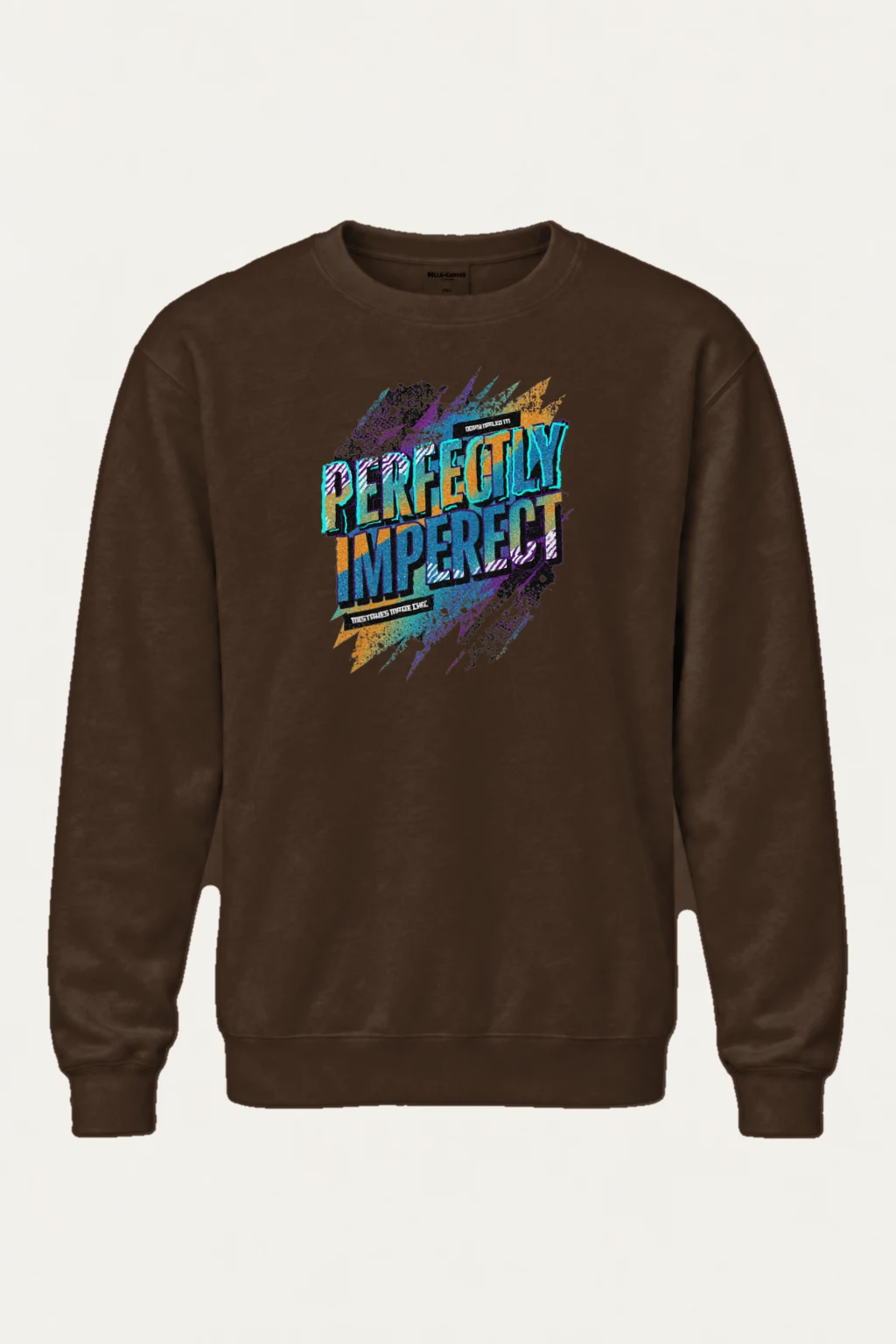 "Perfectly Imperfect" Heavy Blend Unisex Crewneck Sweatshirt | Gildan 18000