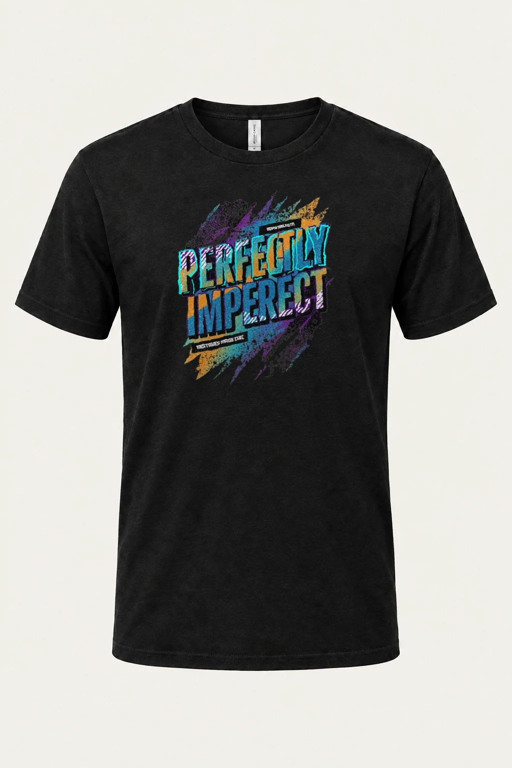 "Perfectly Imperfect" Heavyweight Unisex Crewneck T-shirt | Gildan 5000