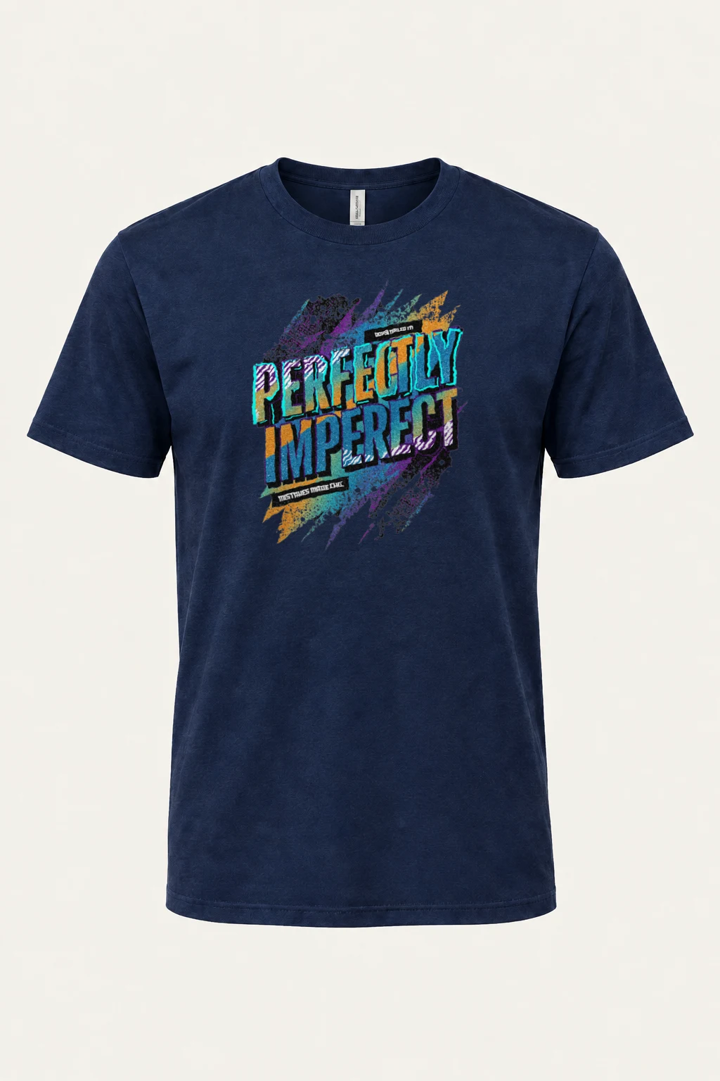 "Perfectly Imperfect" Heavyweight Unisex Crewneck T-shirt | Gildan 5000