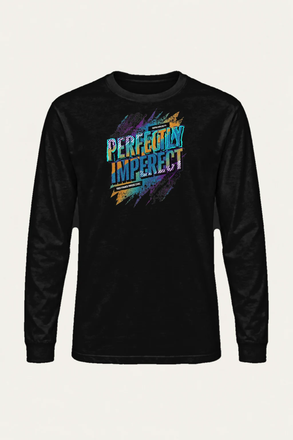 "Perfectly Imperfect" Unisex Longsleeve T-shirt | Gildan 2400