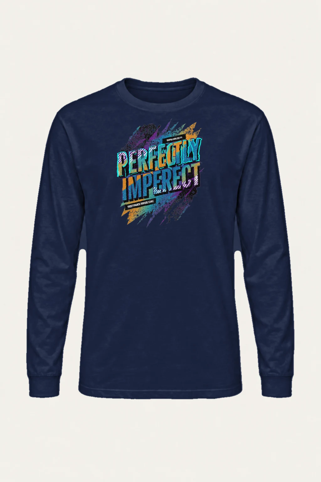 "Perfectly Imperfect" Unisex Longsleeve T-shirt | Gildan 2400
