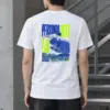 "Personal Best Flat" Heavyweight Unisex Crewneck T-shirt