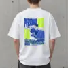 "Personal Best Flat" Men's Oversized Heavyweight Crewneck T-Shirt