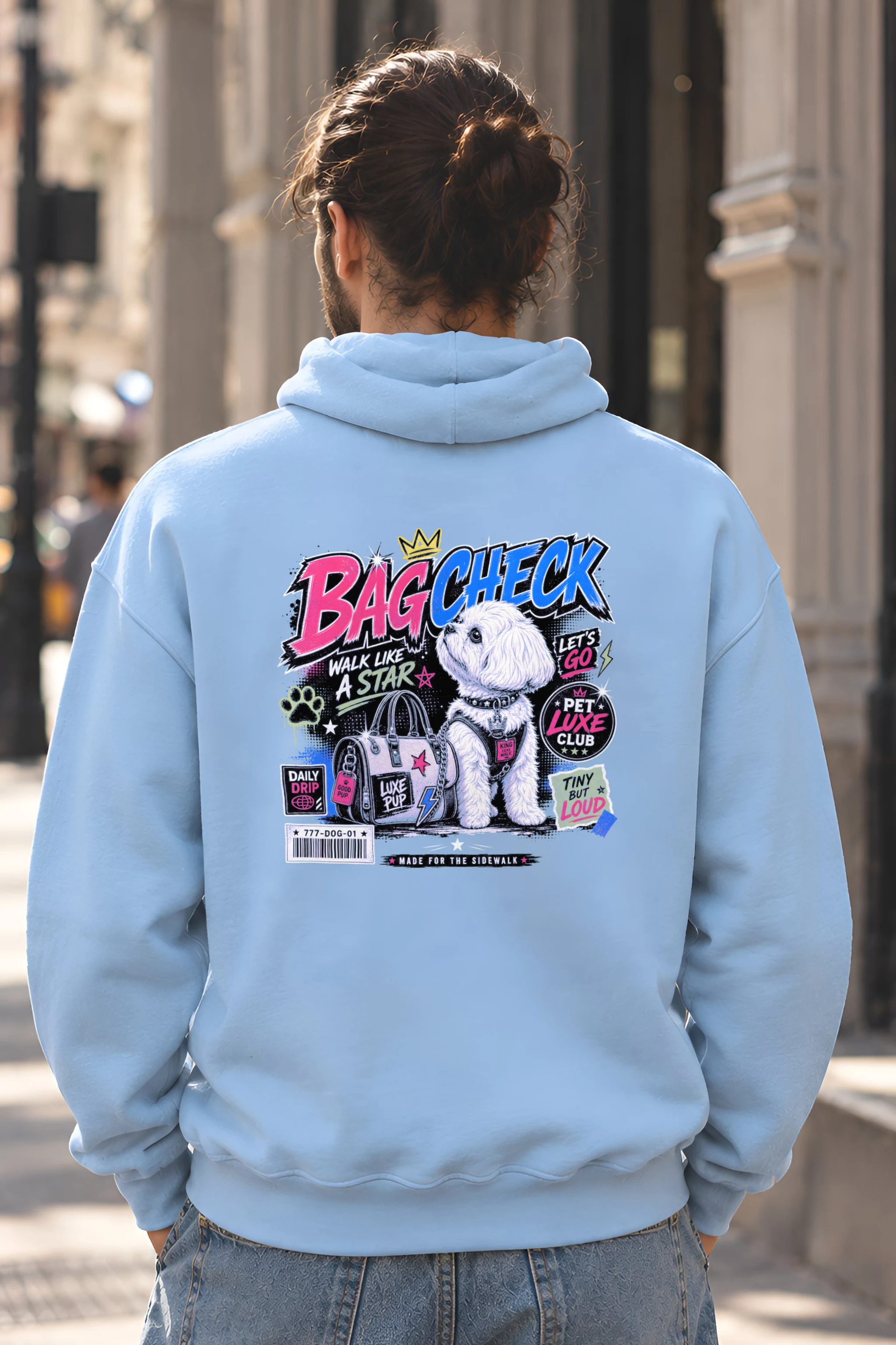 "Pet Luxe Club" 1 Pullover Hoodie