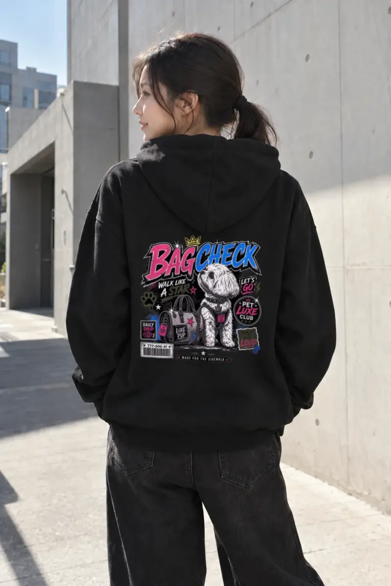 "Pet Luxe Club" Heavy Blend Unisex Pullover Hoodie | Gildan 18500