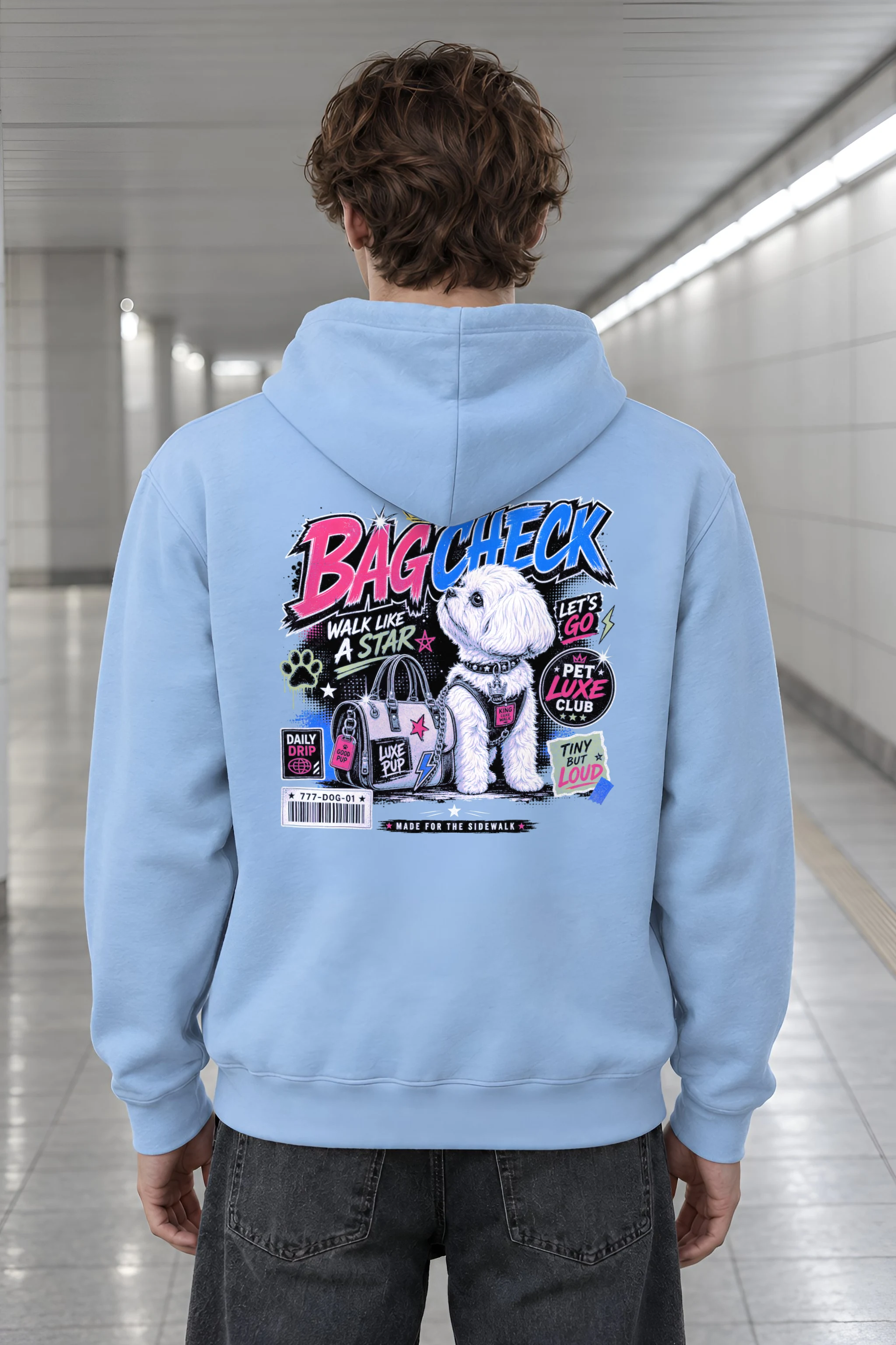 "Pet Luxe Club" Heavy Blend Unisex Pullover Hoodie