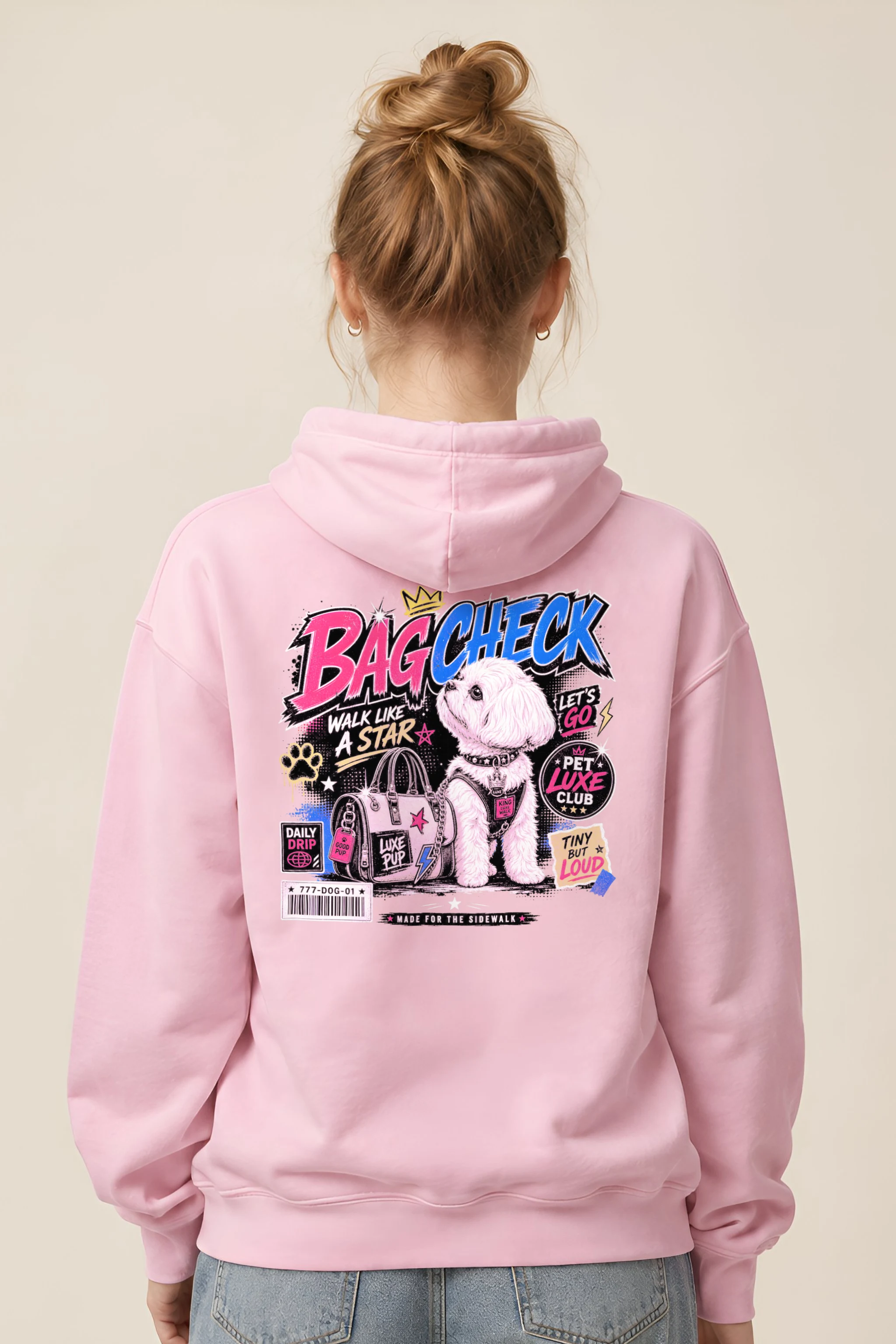 "Pet Luxe Club" 1 Pullover Hoodie