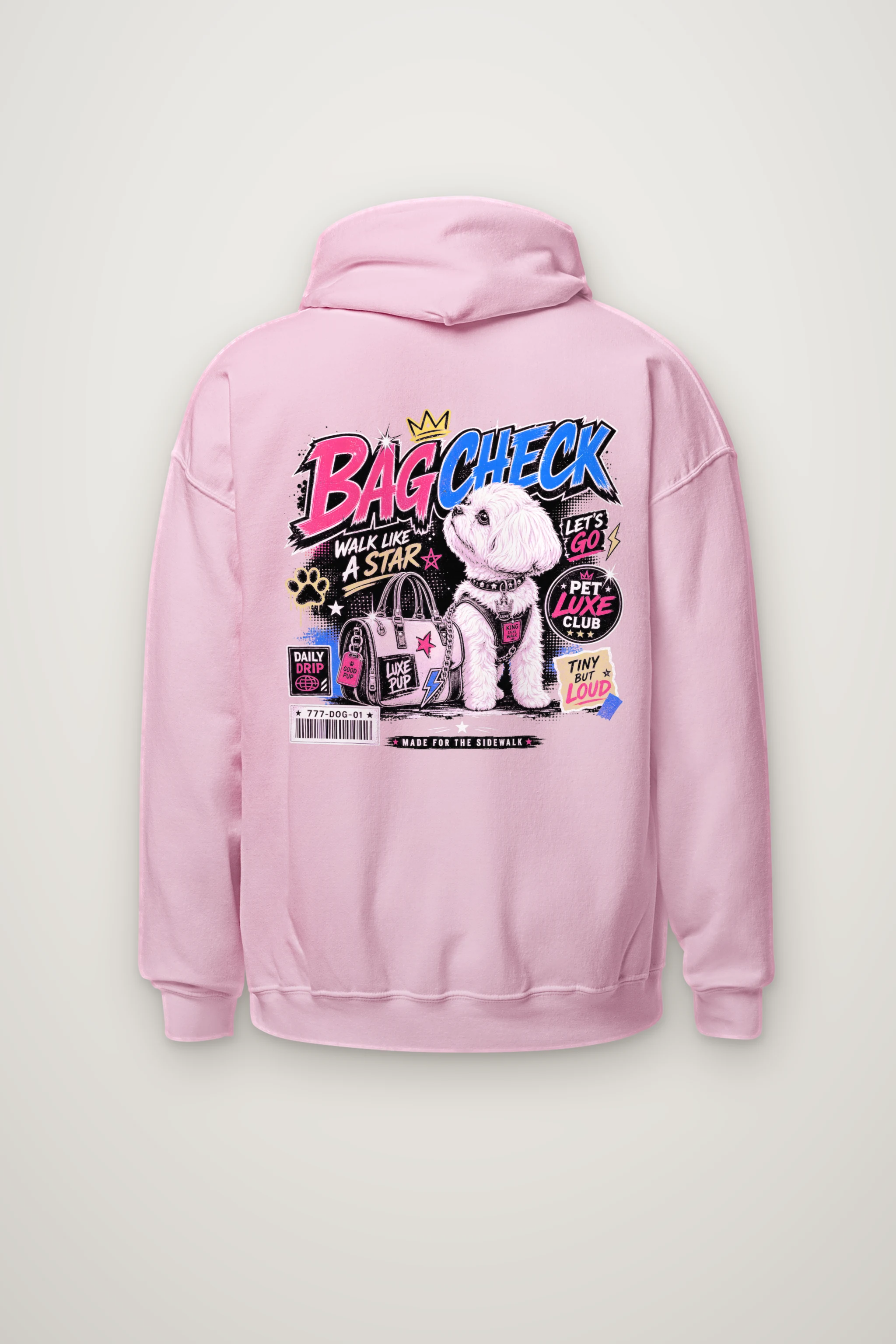 "Pet Luxe Club" Heavy Blend Unisex Pullover Hoodie