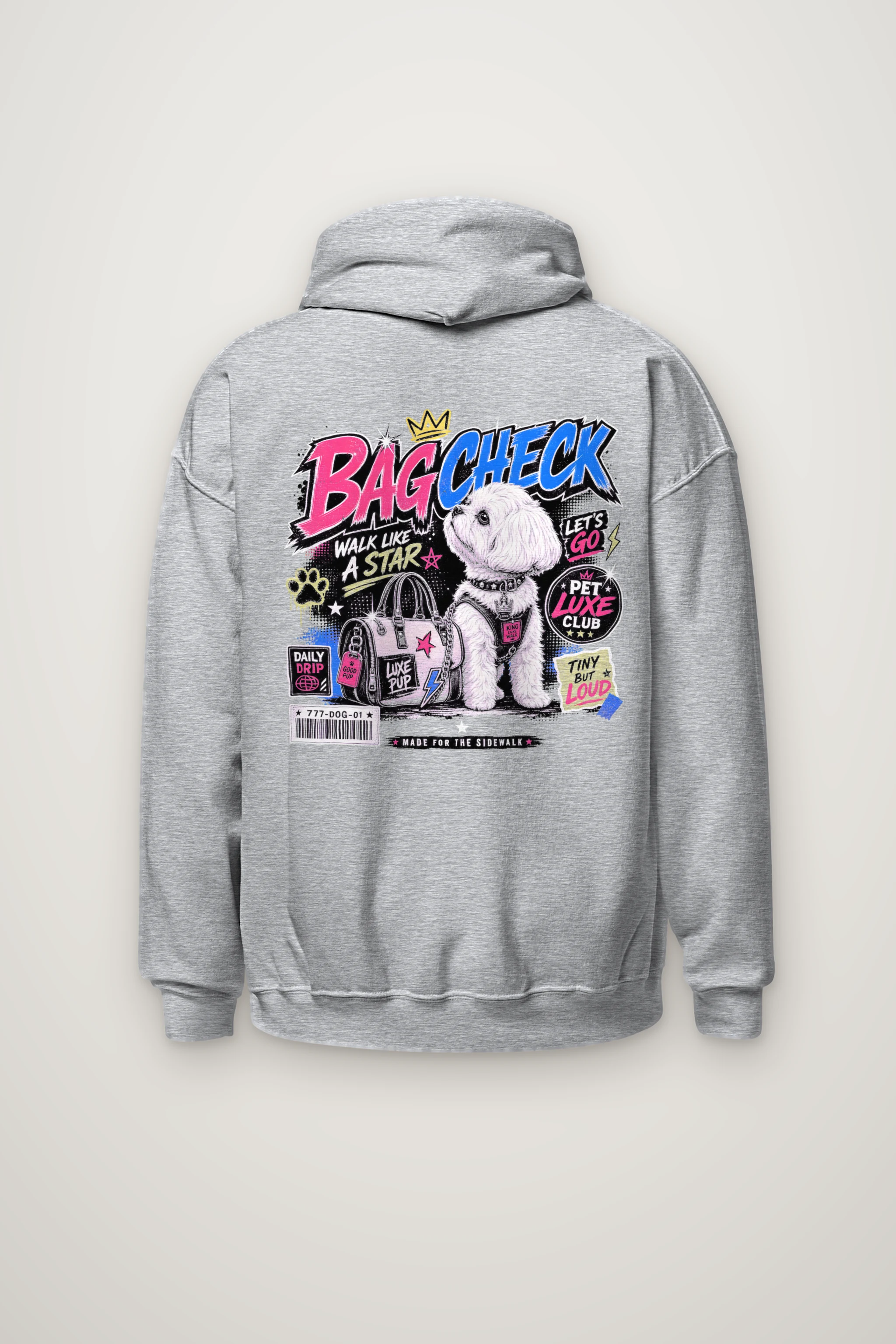 "Pet Luxe Club" Heavy Blend Unisex Pullover Hoodie