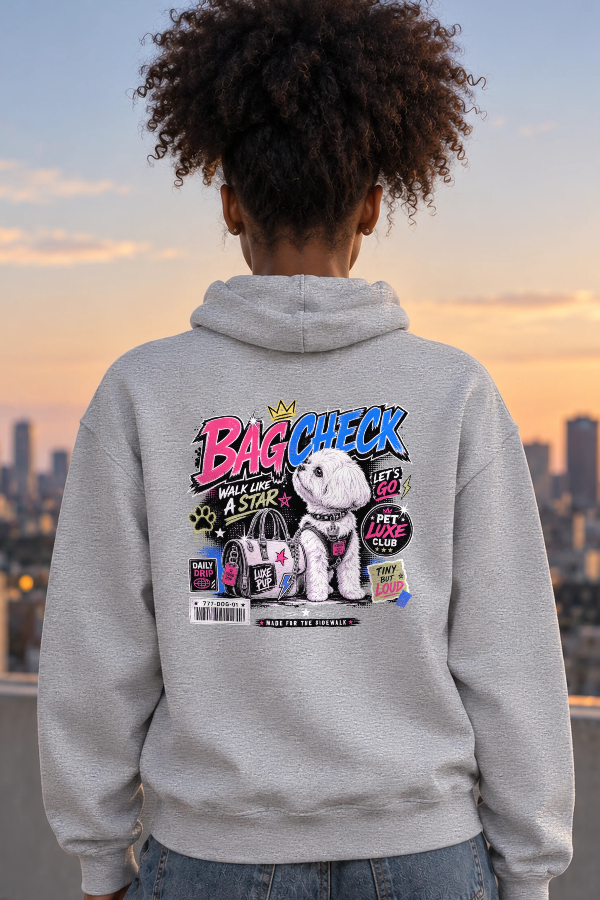 "Pet Luxe Club" 1 Pullover Hoodie