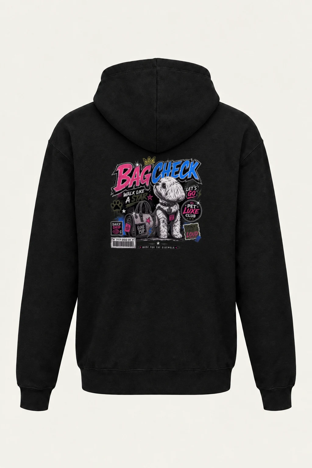 "Pet Luxe Club" Heavy Blend Unisex Pullover Hoodie | Gildan 18500