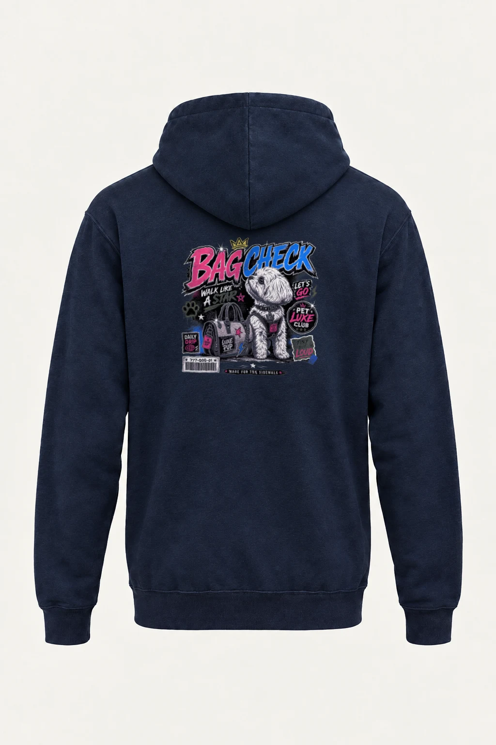 "Pet Luxe Club" Heavy Blend Unisex Pullover Hoodie | Gildan 18500