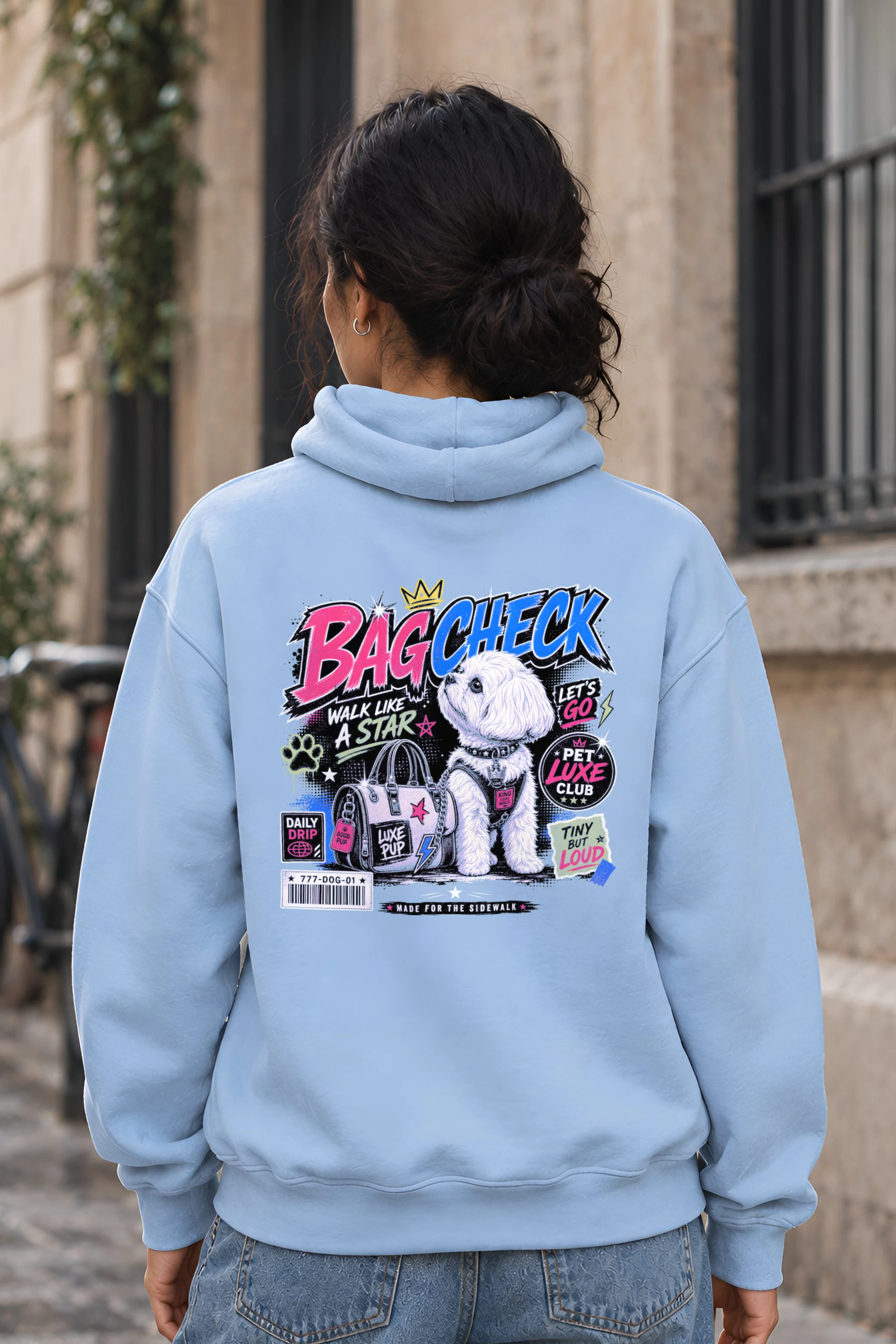 "Pet Luxe Club" 1 Pullover Hoodie